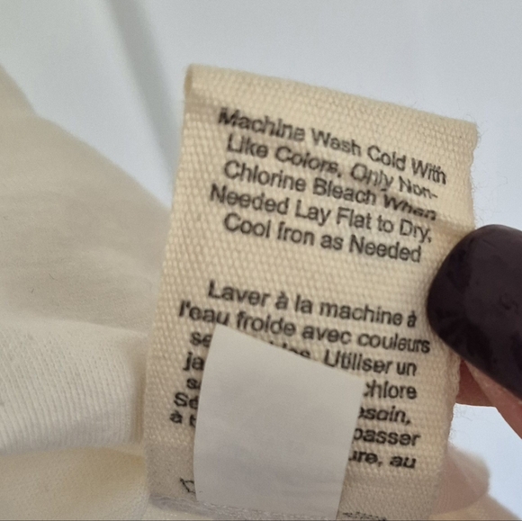 Grey State Blouse Casey Spa White Short Sleeve Collared Size 1 (S) 4-6 N… - Picture 11 of 12